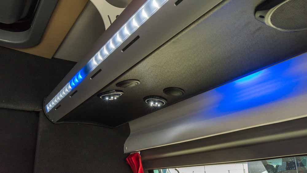 Luces  Led de lectura- Autocar 9 Plazas  Elite Touring106
